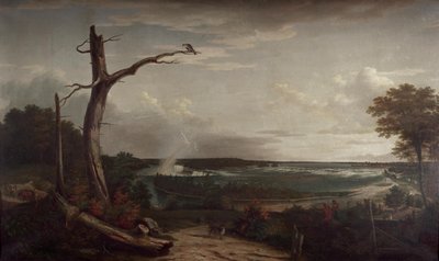 Vista de las Cataratas del Niágara de John Vanderlyn